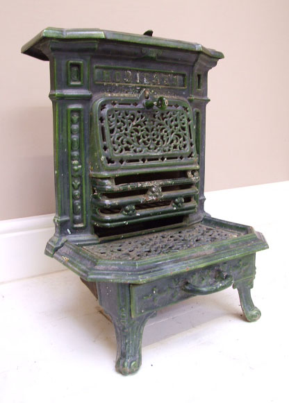 Old French Enamel Stove